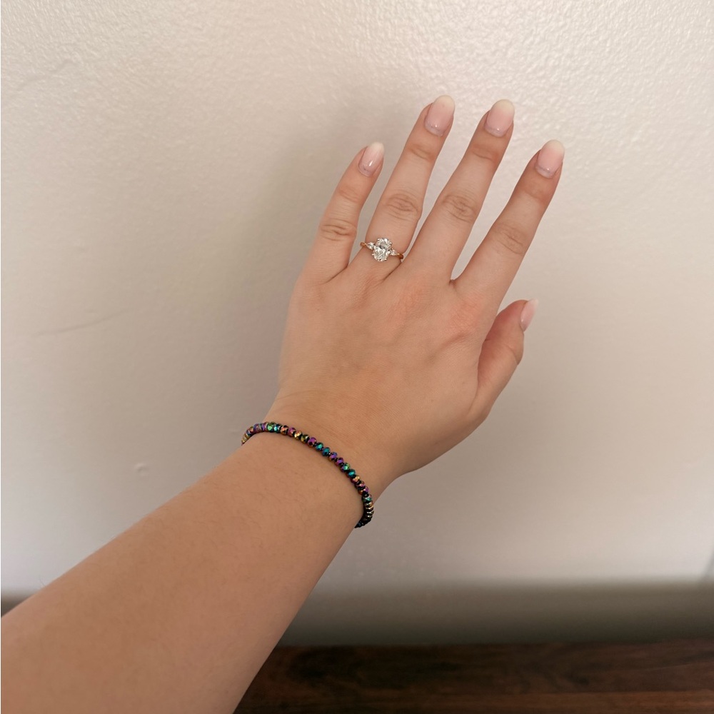 ALEX & ANI Multicolor Beaded Wrap Bracelet